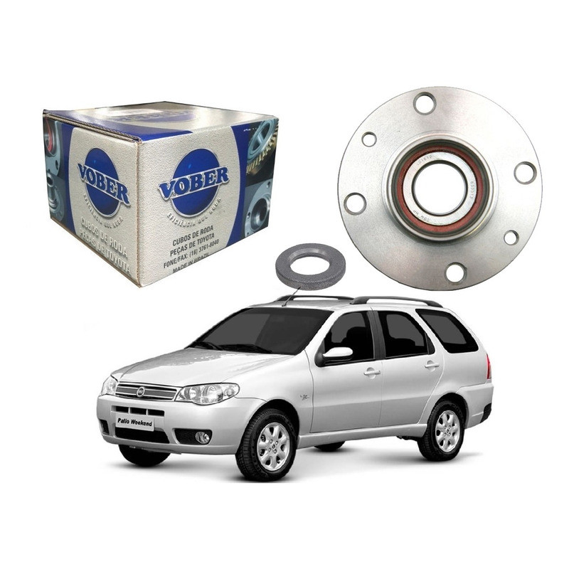 Cubo Roda Traseiro Palio Weekend 1.4 1.8 2005 A 2010 em Oferta na Shopee