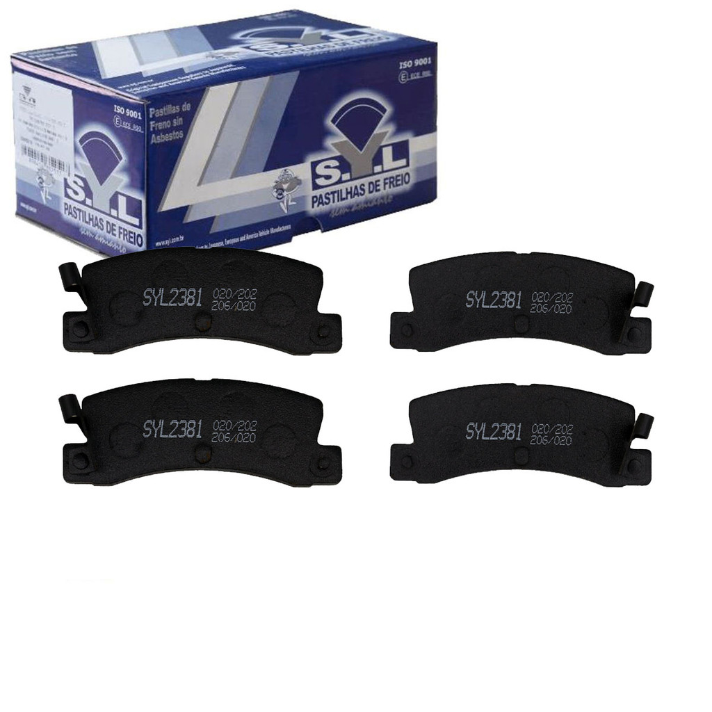 Pastilha De Freio Traseira - Sistema Akebono - Lexus Es 300 91 A 96 / Lexus Rx 300 00 A 01 / Camry 92 A 99