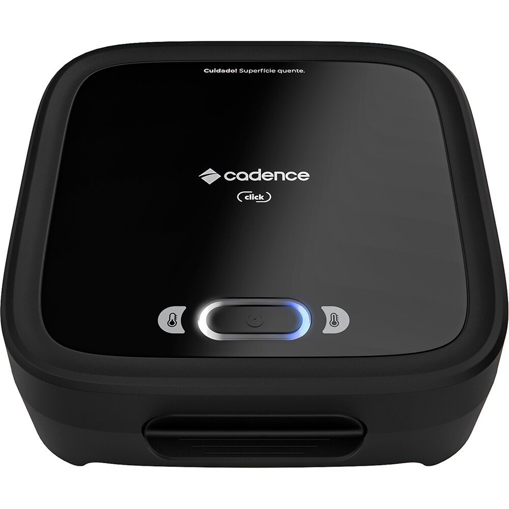 Grill Sanduicheira SAN400 Quadrada com Sistema de Fechamento Click Cadence em Oferta na Shopee
