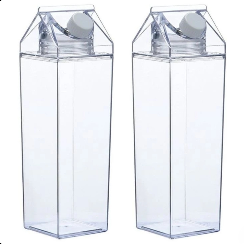 Garrafa para Leite e Suco 1L - Im Geladeira Suco Agua  Bebidas Vedação Segura em Oferta na Shopee