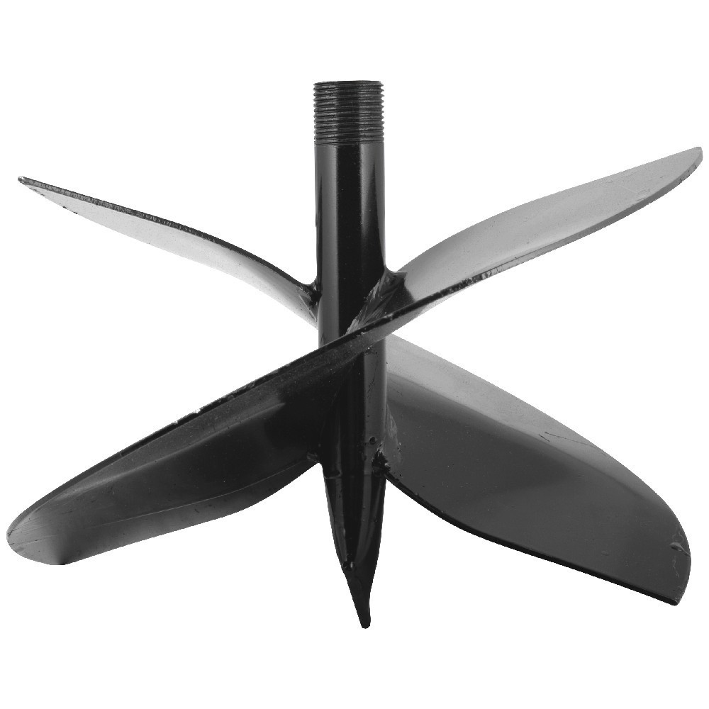 Trado perfurador de terra rosca de 3/4" x 25 cm - "SEM CABO" - Vonder