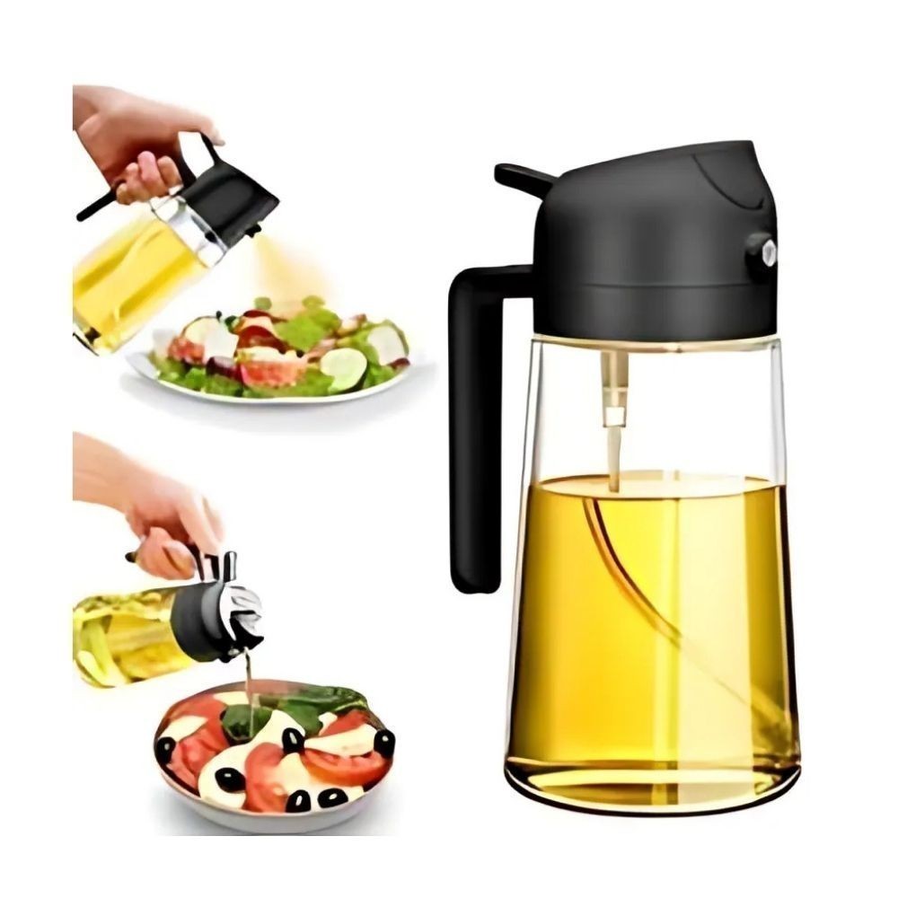 Porta Azeite  Azeiteiro Galheteiro 2 em 1 Spray Pulverizador de Vidro em Oferta na Shopee