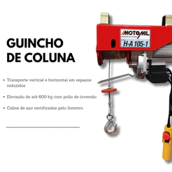 Guincho de Coluna – H-A 105-1 220V- MOTOMIL