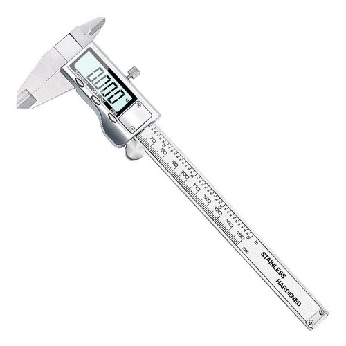 Paquímetro Inox Digital Micrômetro Profissional 150mm 6 Polegadas mais Estojo