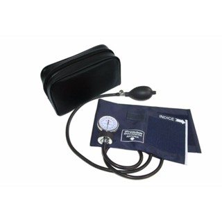 Esfigmomanômetro Aneróide Azul Obeso (Extra Grande) - Premium em Oferta na Shopee