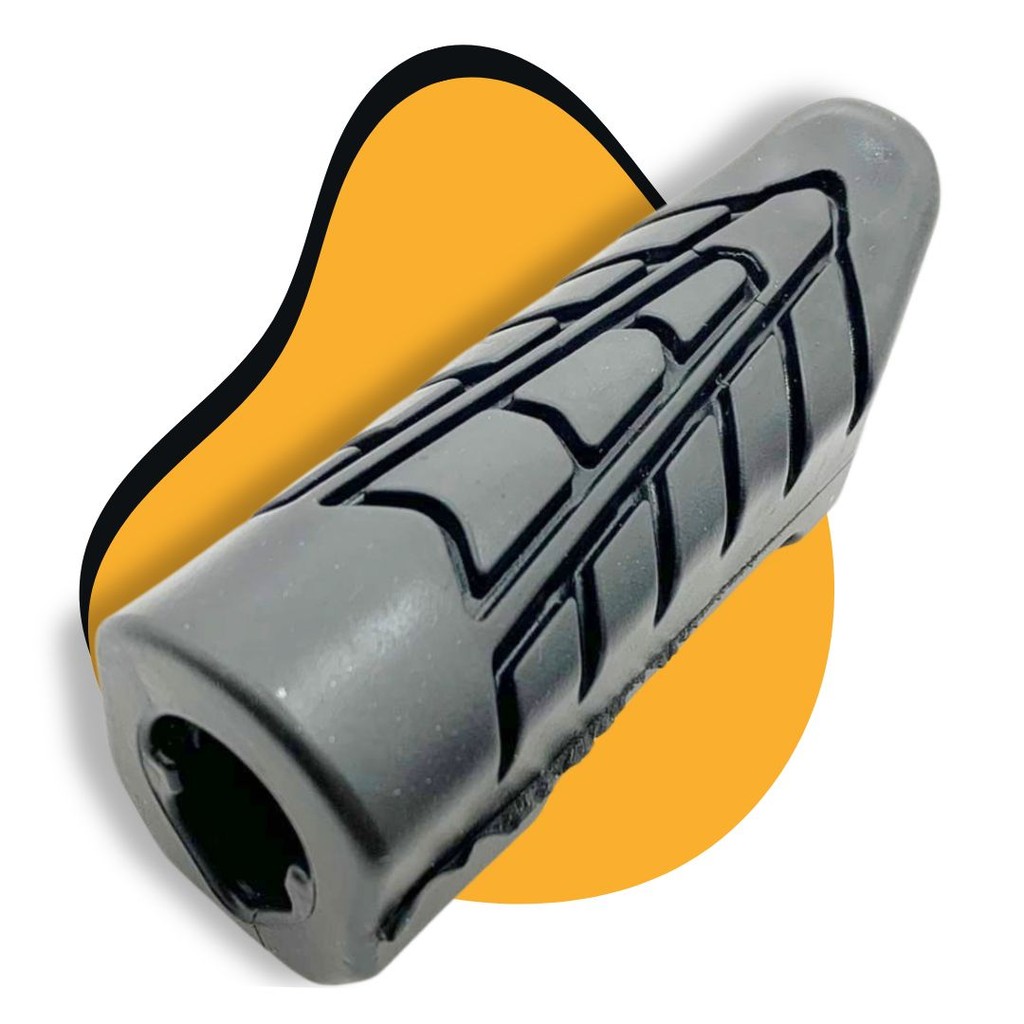 Borracha Estribo Pedaleira Dianteira P/Honda Cg Titan Fan Start 160