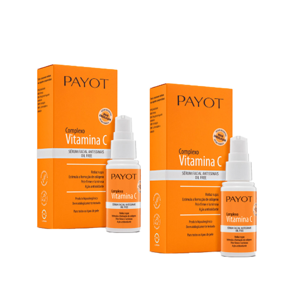 Kit com 2 Serum Complexo Vitamina c Payot 30ml