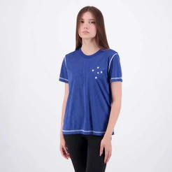 Camisa Cruzeiro Ser Feminina Azul