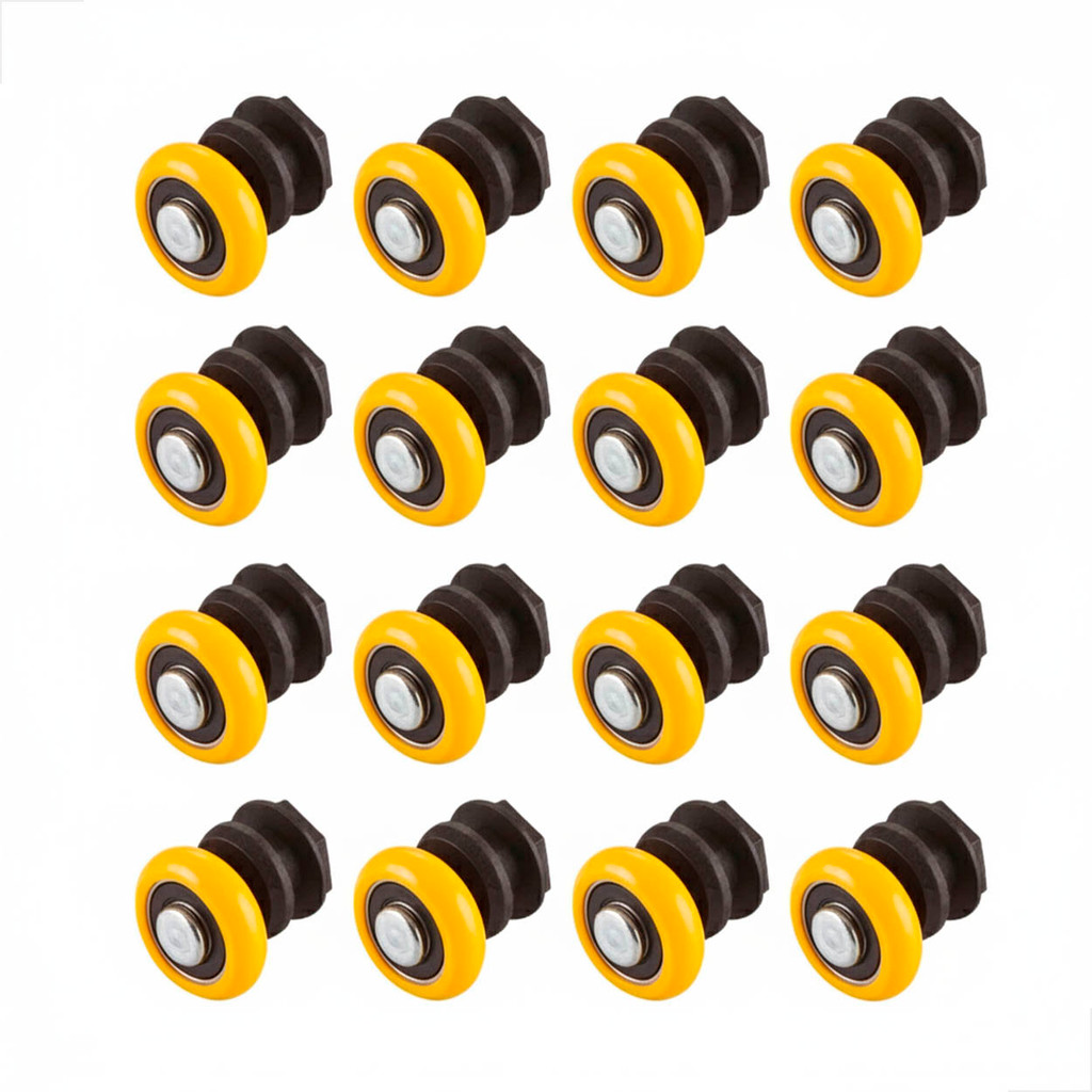 Roldana 1125 Fermax Regulável p Porta Vidro 8/10mm Kit 50uni
