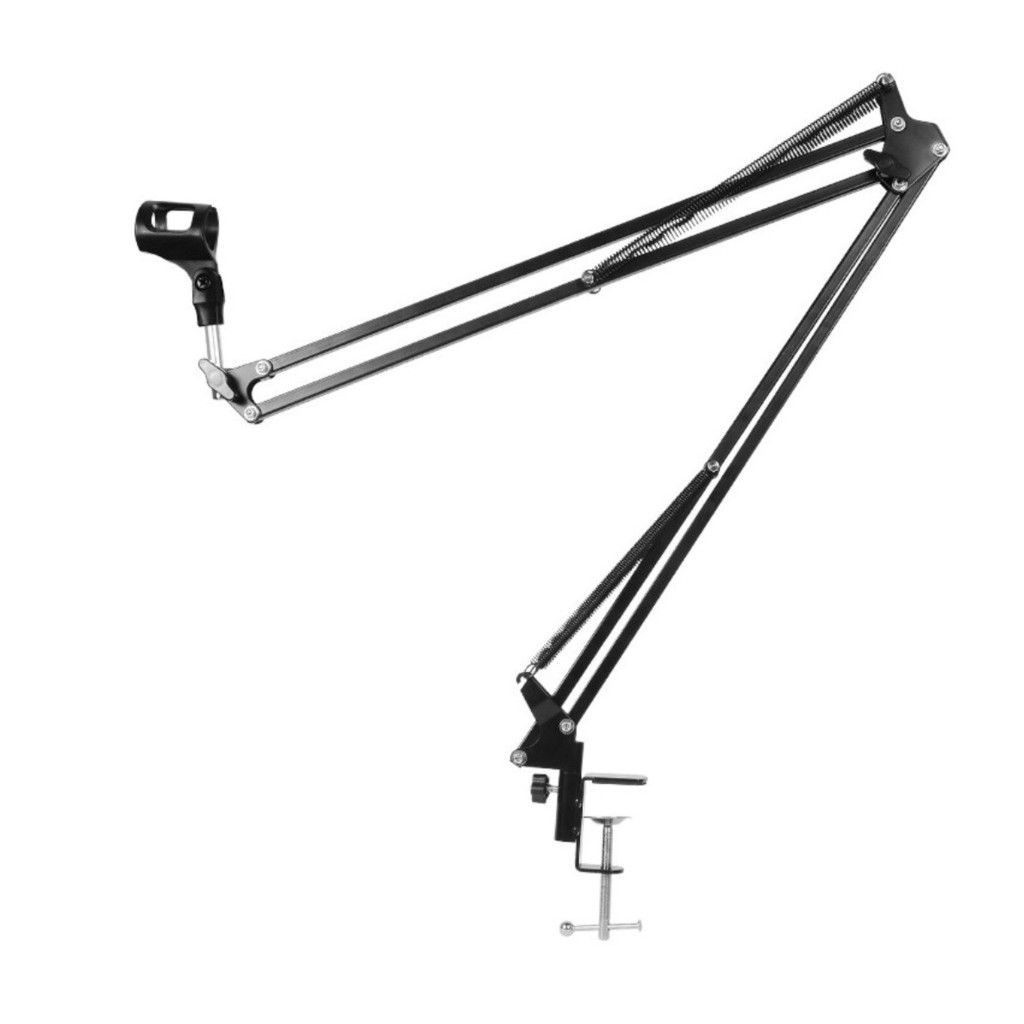 Braço Articulado 112 cm P/ Microfone Estúdio Rádio Podcast Streaming SM7B MV7 C1