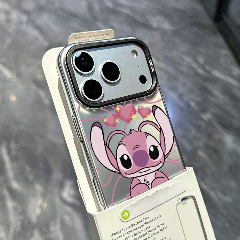 Capa Glitter Para iPhone 17 16 15 13 11 14 12 11 Pro Max Plus XR Air Pastel Gradiente Anjo