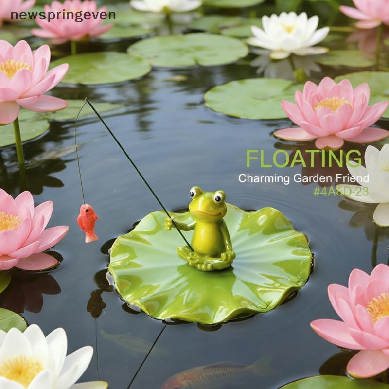 Estátua De Sapo Ao Ar Livre Ornamento De Resina Decoração De Jardim Realista Para Lago Koi Figura Anfíbia Criativa Quint