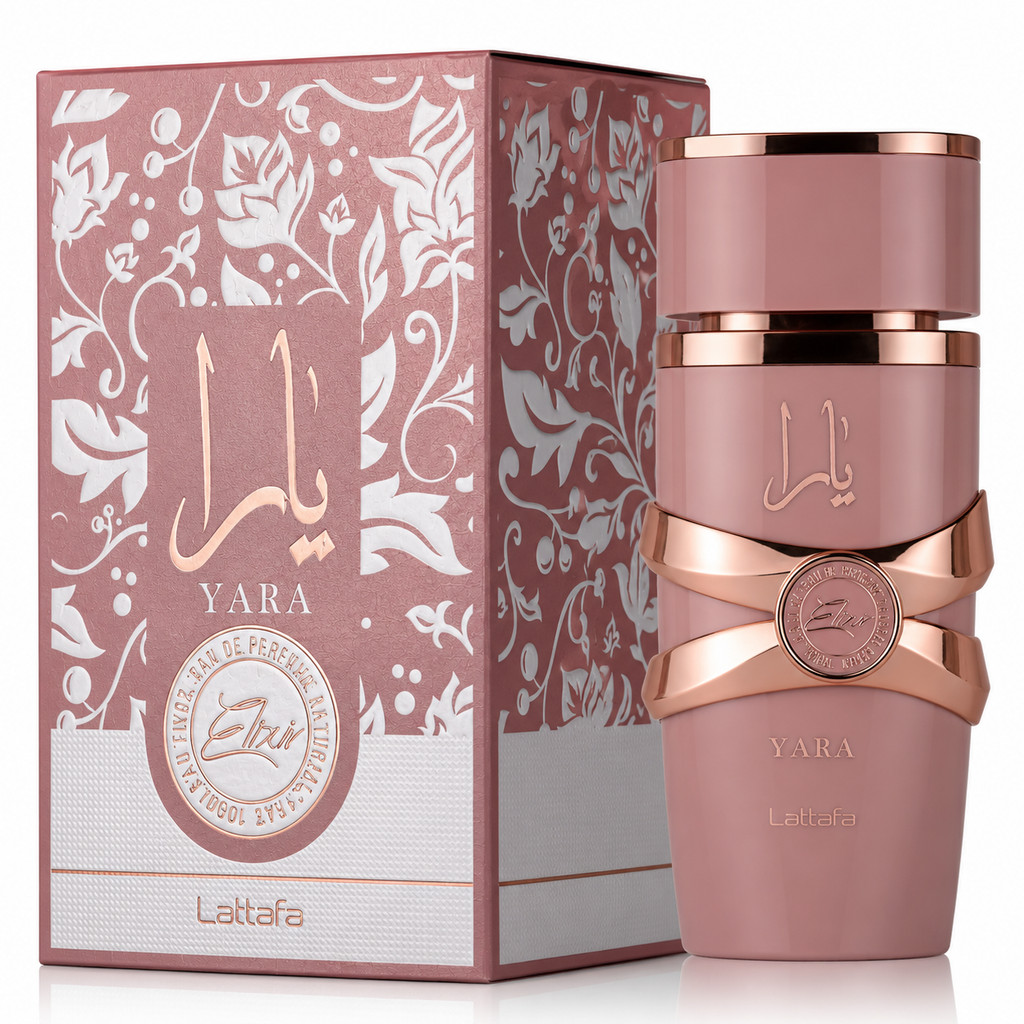 Lattafa Yara Elixir 100ml Original Perfume Árabe Feminino  Eau de Parfum