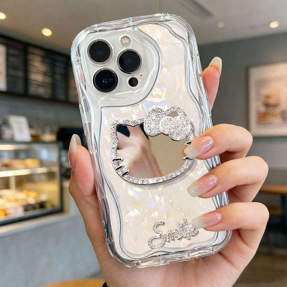 Para Redmi 14C Nota 14 Pro 13 13C 12 12C 13 Note12 11 10s 9A 9C Strass Gato Case