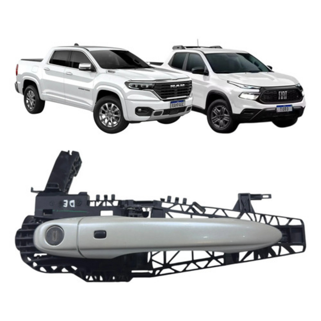 Maçaneta Externa Dianteira Esq Original Fiat Toro Rampage Br
