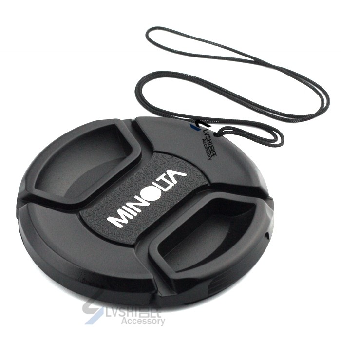 Tampa da lente Minonda 52mm55mm58mm62mm67mm72mm77mm 82mm Tampa da lente com corda Anti-perda