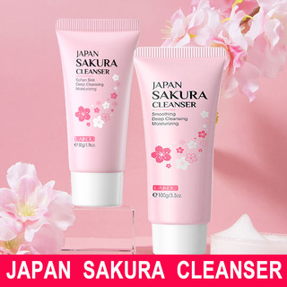 Laikou japão sakura limpador rosto laikou japão sakura limpador Facial contador produto genuíno
