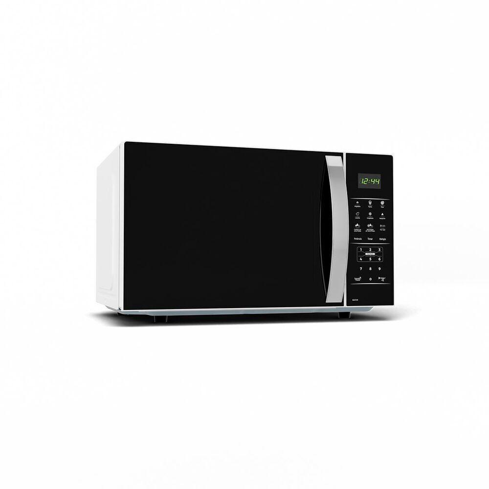 Microondas 25 Litros Bmo28 Britânia Com Grill Bivolt Preto e Branco