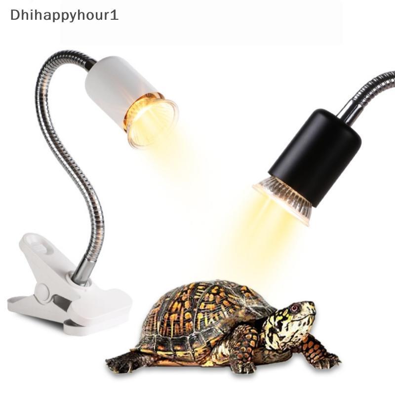DHI 1 Conjunto 50/75W UVA UVB Luz Rotativa Basking Spot Simulada Solar Réptil Lâmpada De Calor Para Tartaruga Lagarto Aq