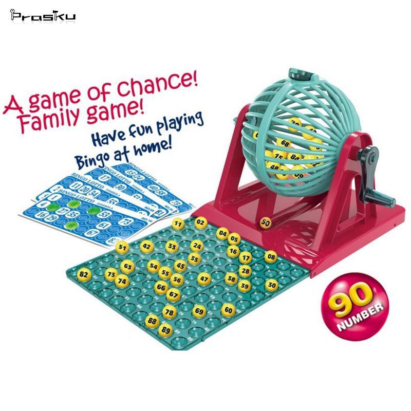 [stdzsw] Conjunto De Jogos De Bingo , Kit Para Pais E Filhos , Máquina Tradicional , Bolas De Brinquedo Com Gaiola Bar ,