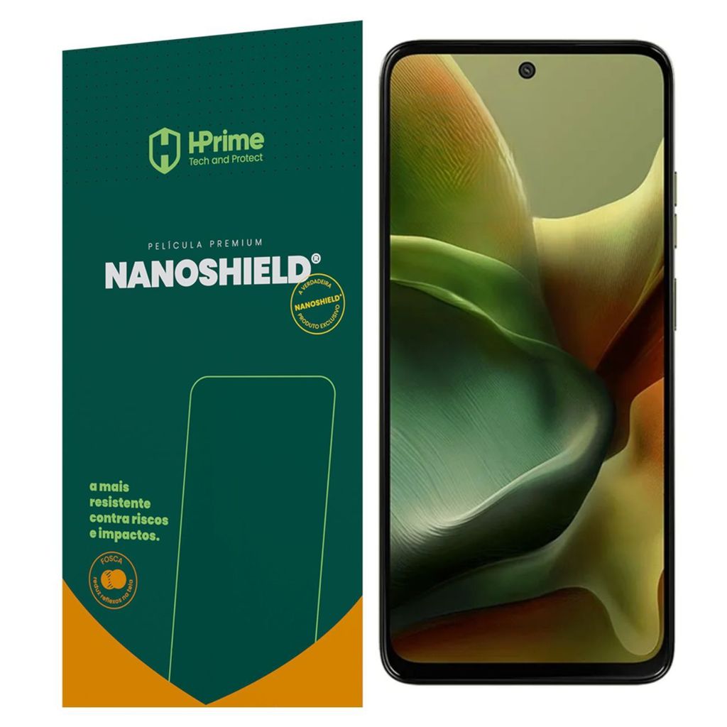 Película HPrime NanoShield Motorola Moto G15 G15 Power G17 G17 Power G05 Anti-Ri