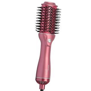 Escova Cabelo Taiff Secadora Profissional Gloss Rose Bivolt