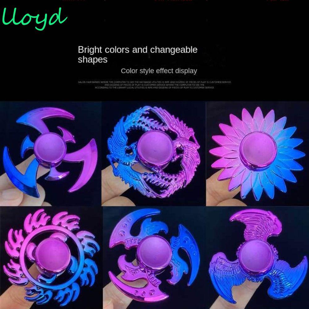 LLOYD Hand Spinner , Giroscópio De Ponta Do Dedo Com Asas De Dragão De Baixo Ruído , Presentes Infantis Anti-Ansiedade E