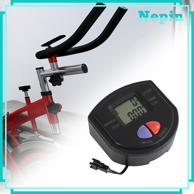 [Nepin] ABS Digital Pedômetro Contador De Passos Medidor De Calorias Treinador Multifuncional Monitor De Máquina De Exer