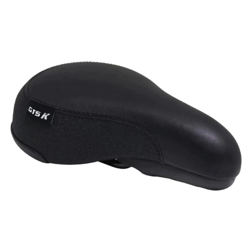 Banco Selim GTS - K Tipo DDK Freerider BMX Com Carrinho Cor Preto Para Bike Bicicleta