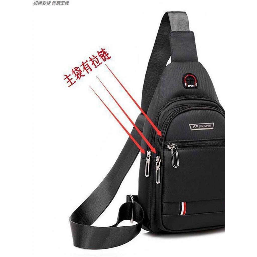 Novo Oxford pano saco de peito multifuncional esportes ao ar livre lazer bolsa de ombro saco do mensageiro saco de peito