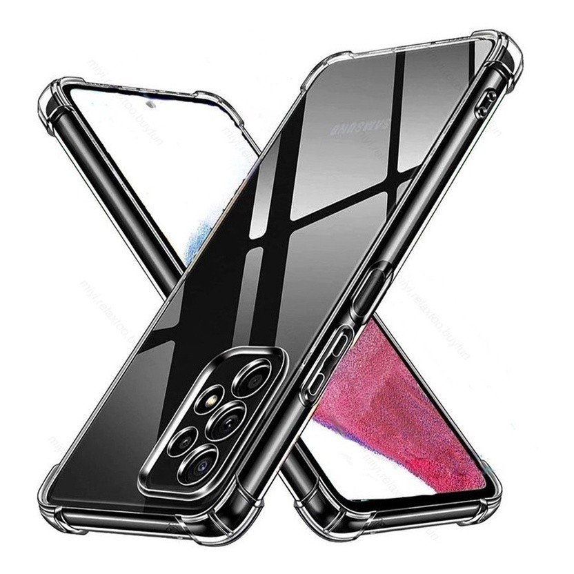 Capa Capinha Anti Impacto Compatível Com Galaxy A53 5G E/OU Película 3D Vidro Temperado em Oferta na Shopee
