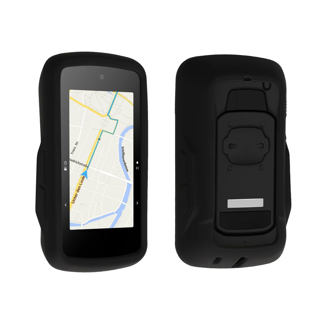 Kwmobile Compatible Bryton R750 SE CASE - CICLO DE SILICONE GPS Tampa do computador - Bicycle Navi Protetive Case