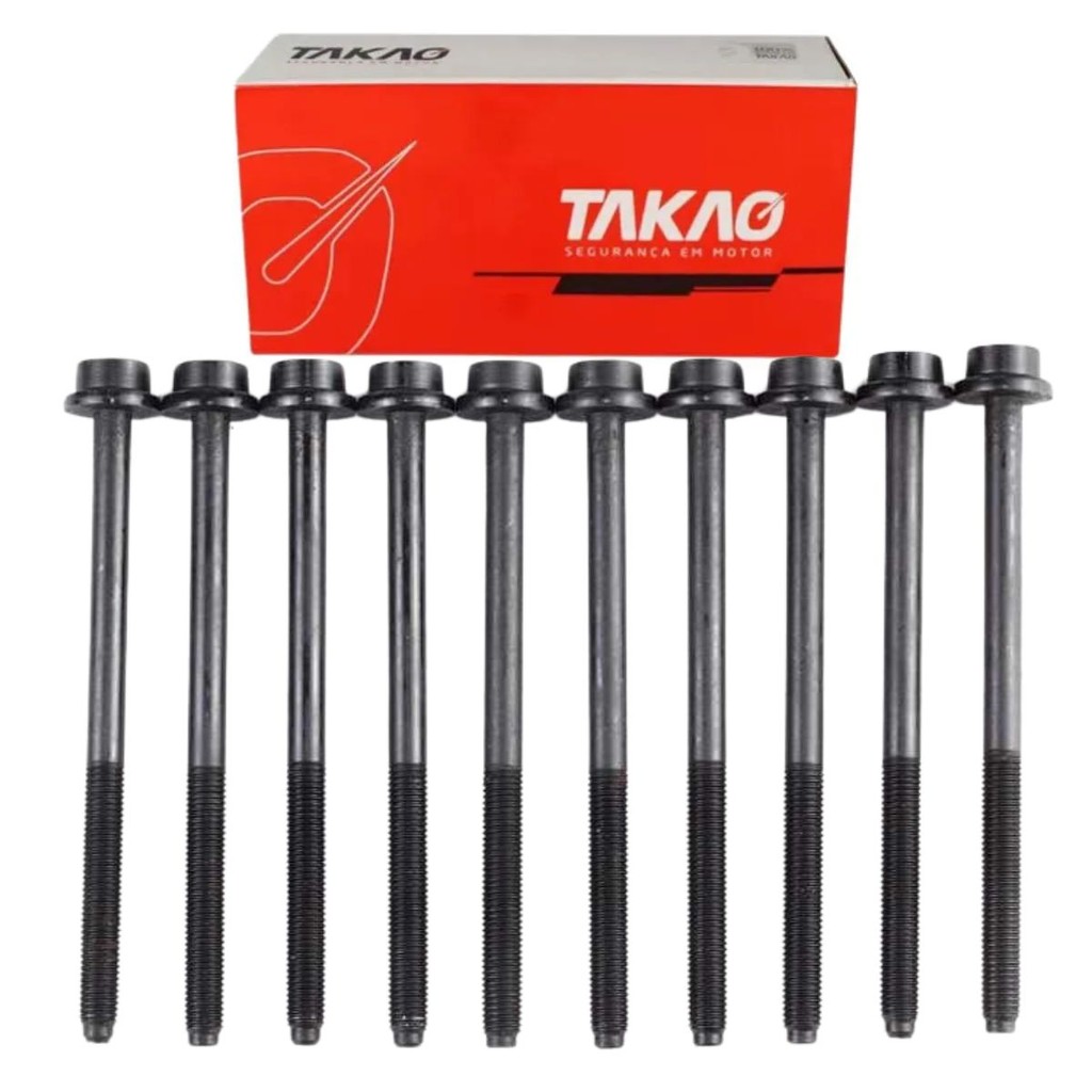 Parafuso Cabeçote (Jg) A3 1.6 8V 2002 A 2011 / Gol Power 1.6 8V 2001 A 2005 / Fox Power 1.6 8V 2001 A 2005