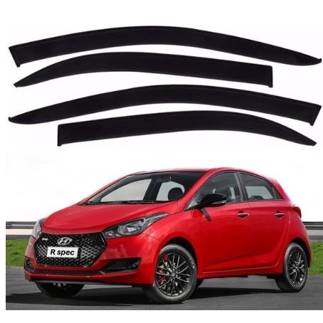 Calha de Chuva Hb20 Hatch 2020 até 2025 Ref:16018A em Oferta na Shopee