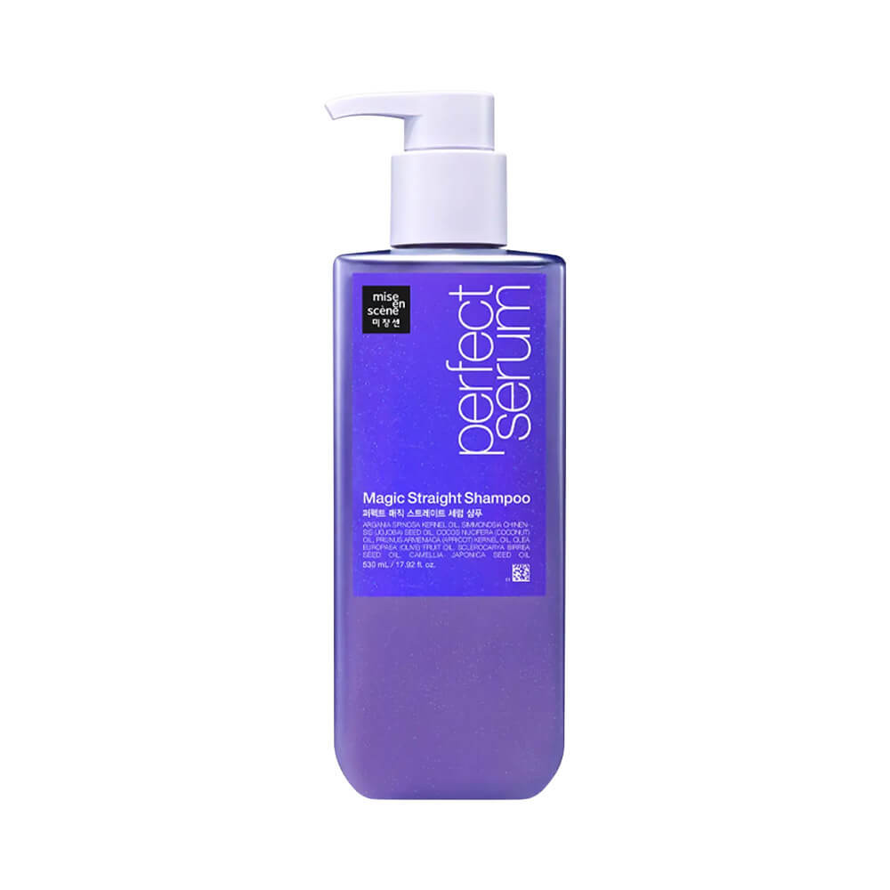 Shampoo Mise en Scène Perfect Serum Magic Straight 530ml em Oferta na Shopee
