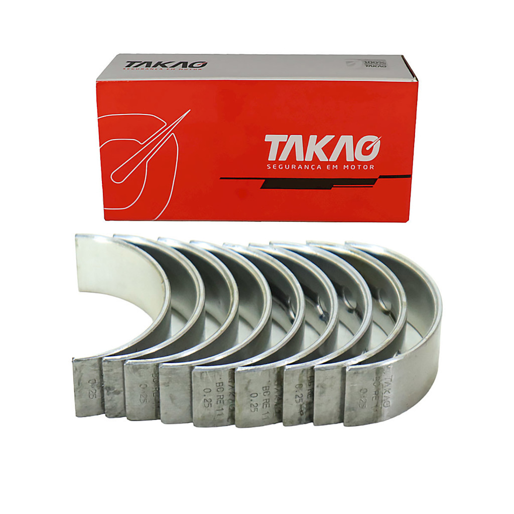 Bronzina Mancal Medida 025 Para Clio Kangoo Logan Sandero em Oferta na Shopee