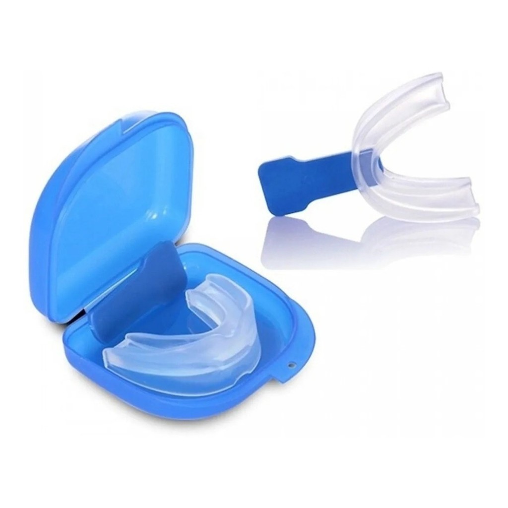 Protetor Bucal Silicone Moldável Com Estojo Anti Ronco