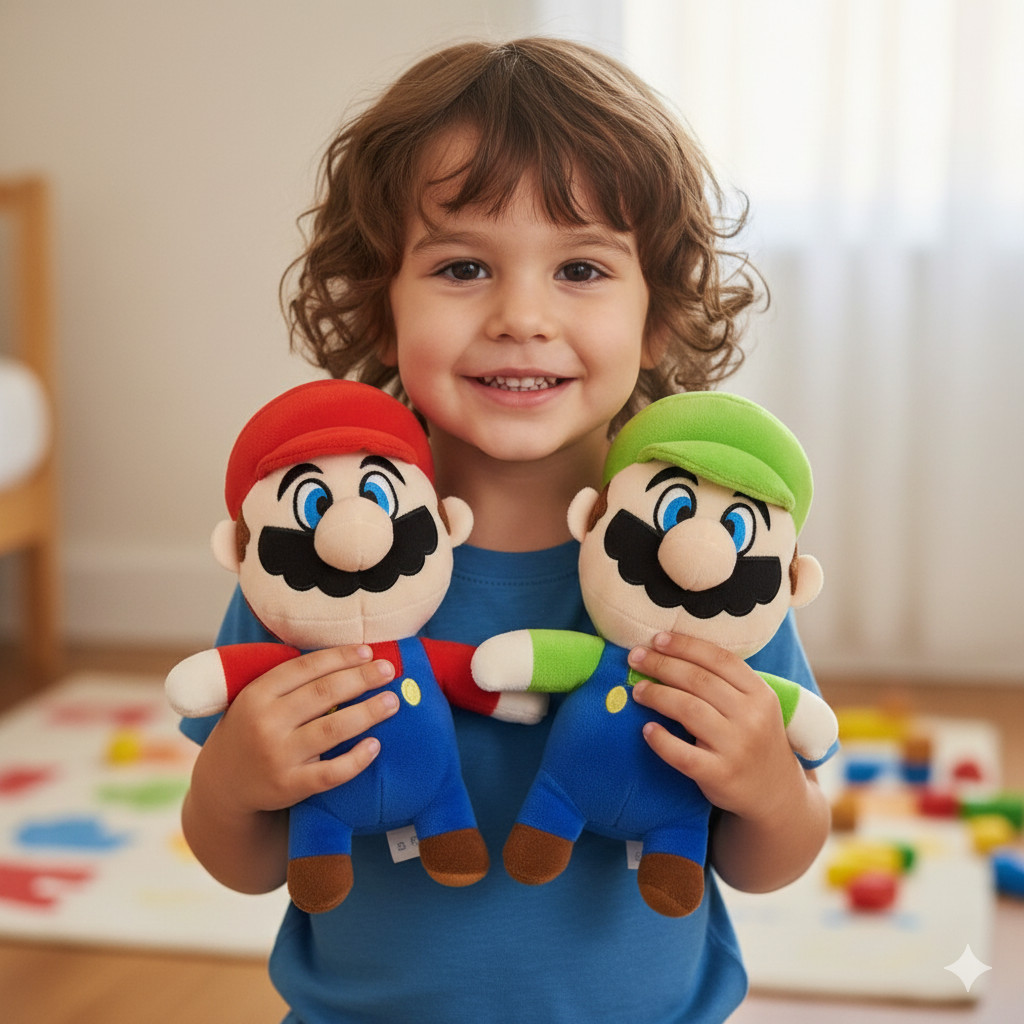 Baby Mario e Baby Luigi Pelúcia: Onde Comprar | BuscaProdutos