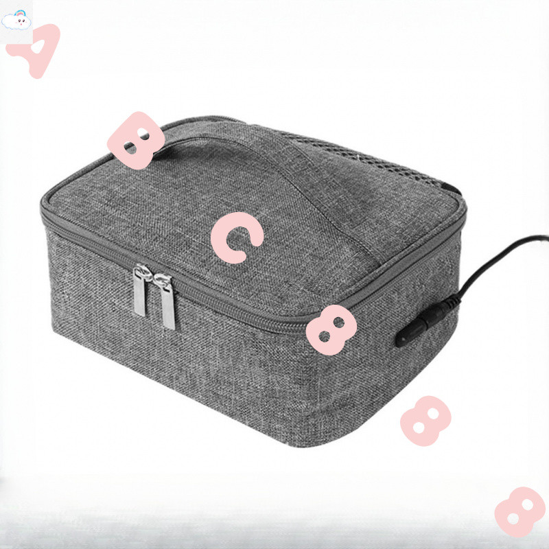cbbltls5j8pn USB Portátil Aquecedor De Alimentos Lancheira Elétrica Sacos Aquecimento Bento Bolsa Térmica Isolada Sem Ex