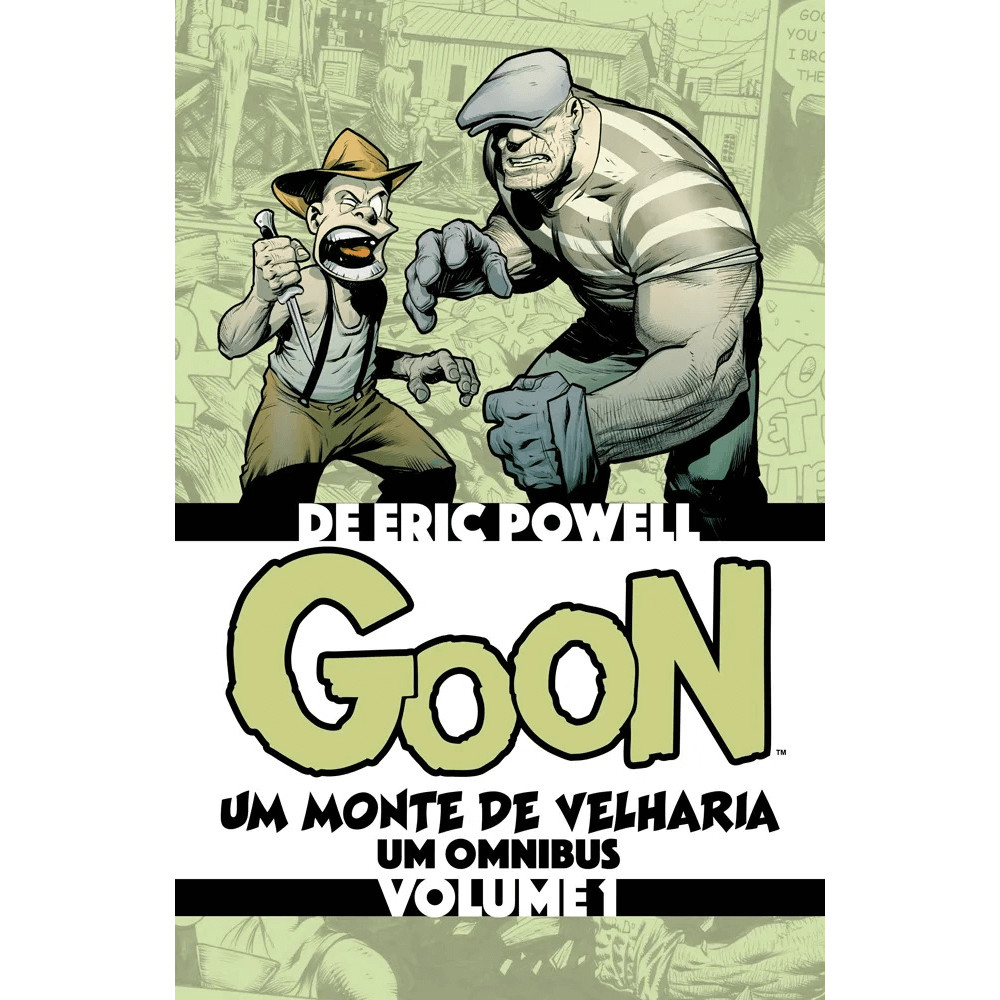Capa do livro Comic - GOON Omnibus - Vol. 01 - Novo/Lacrado - Editora Mythos Editora -