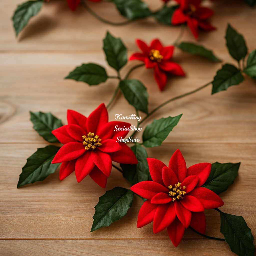 1 Corrente Cordão Bico De Papagaio Artificial 2 Metros De Corrente Natalina Para Decoração Natal