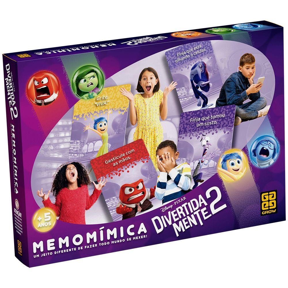 Jogo Memomímica Divertida Mente 2 - Grow em Oferta na Shopee