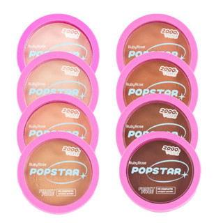 Po Compacto Ruby Rose Fancy Face Popstar M406 em Oferta na Shopee