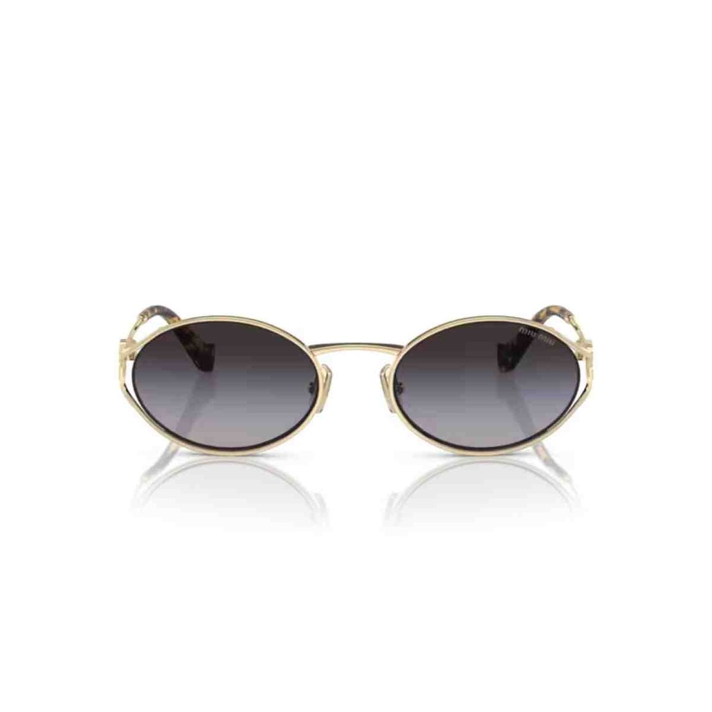 Óculos de Sol Miu Miu Ouro-Pálido Feminino 0MU 52YS ZVN5D154