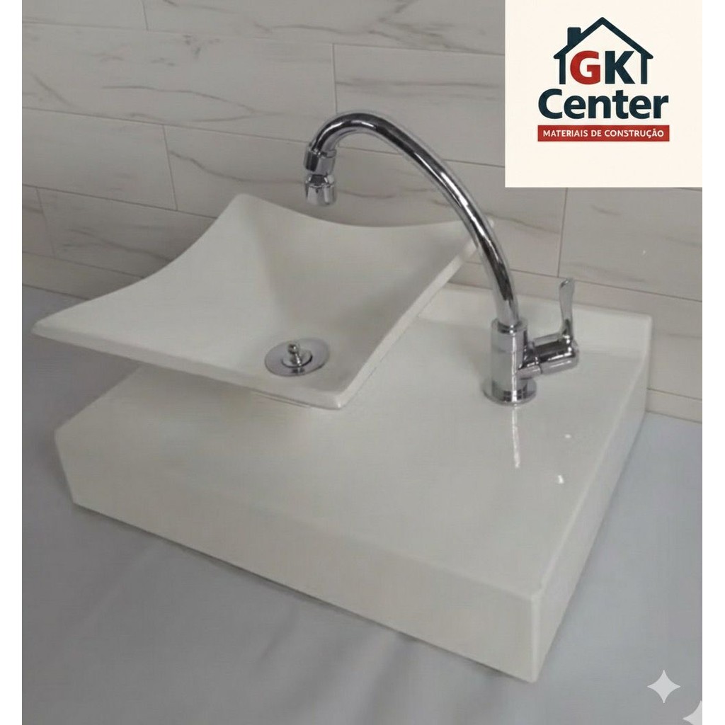 Cuba para Banheiro com Bancada: Onde Comprar | BuscaProdutos