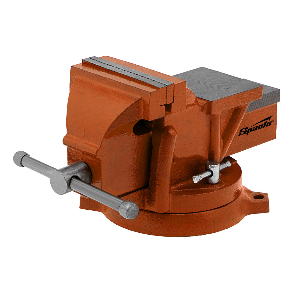 TORNO/MORSA DE BANCADA ROTATIVA COM BIGORNA, 4POL., 100MM, 1 PC // SPARTA em Oferta na Shopee