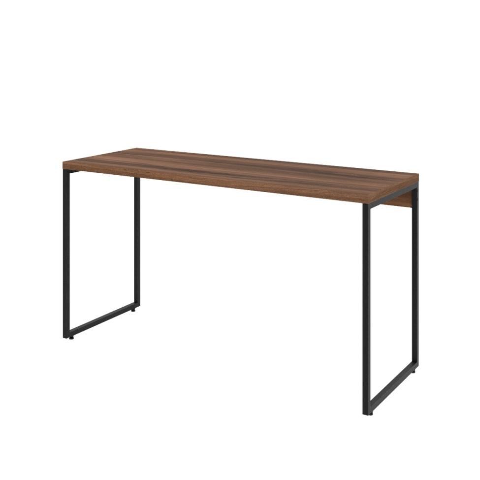 Mesa de Escritório Studio Nogal 135 cm em Oferta na Shopee