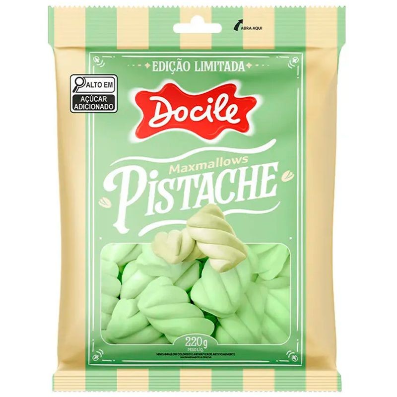 Marshmallow Maxmallows Pistache Docile 220g