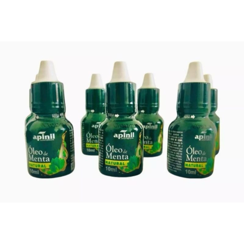 Óleo de menta apinil 5 peças em Oferta na Shopee