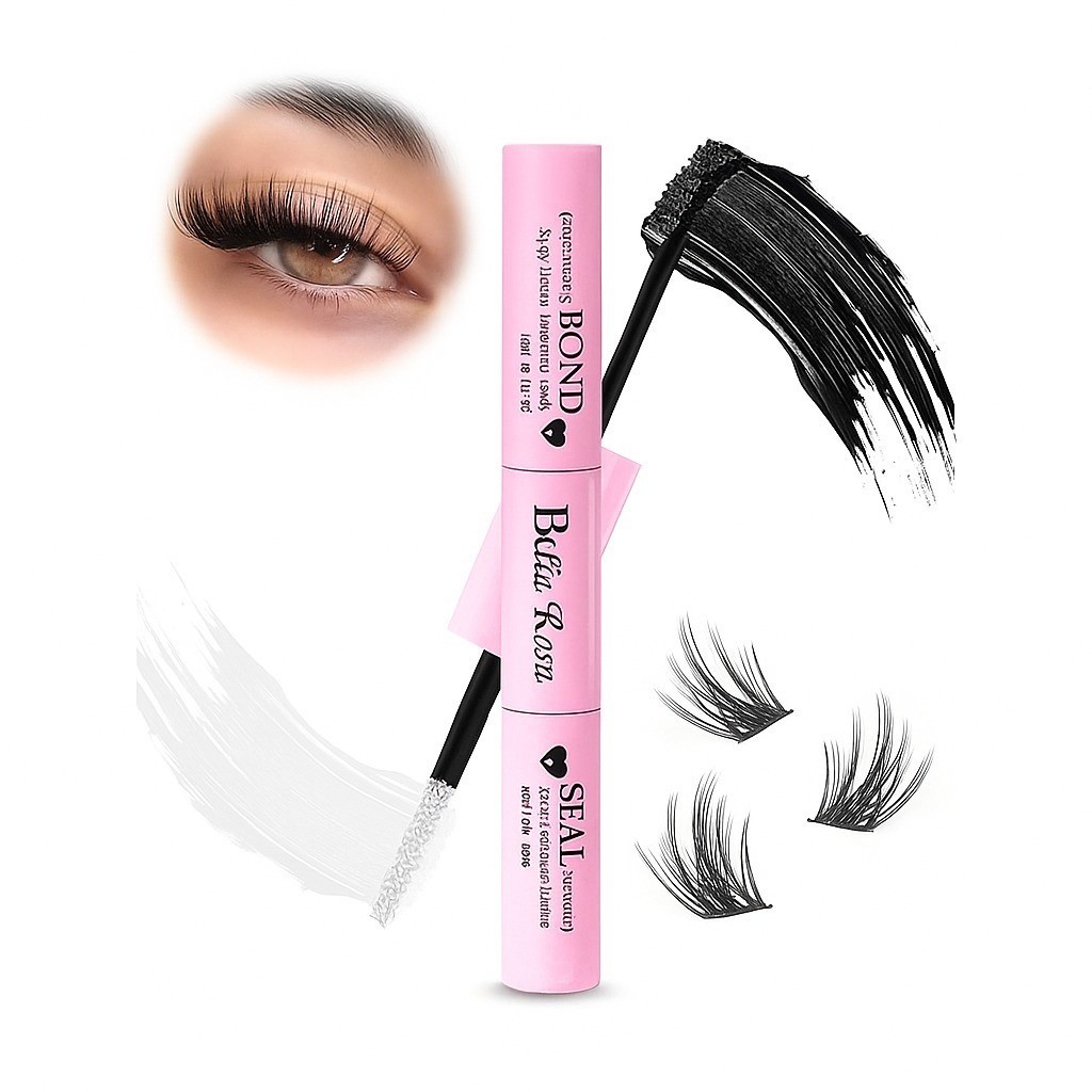 Cola para Cílios Forte Modelador 2 em 1 Selante Adesivo à Prova d'Água Bella Rosa em Oferta na Shopee